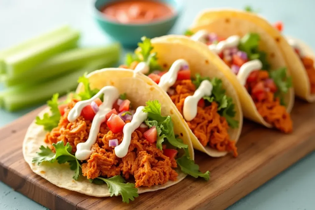 Buffalo Chicken Tacos