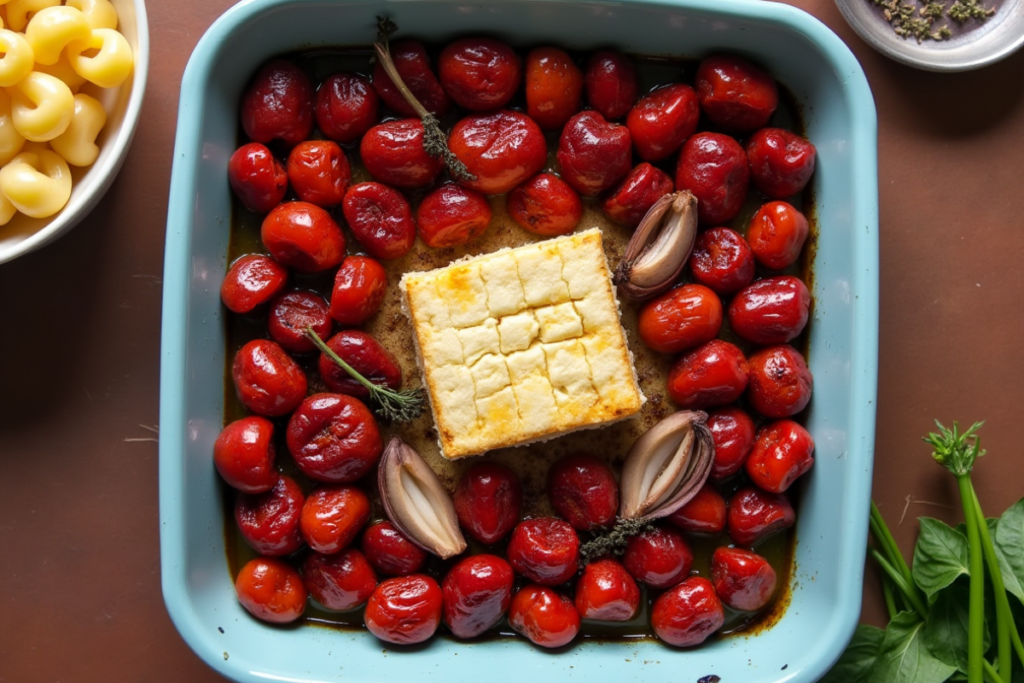Baked Feta Pasta